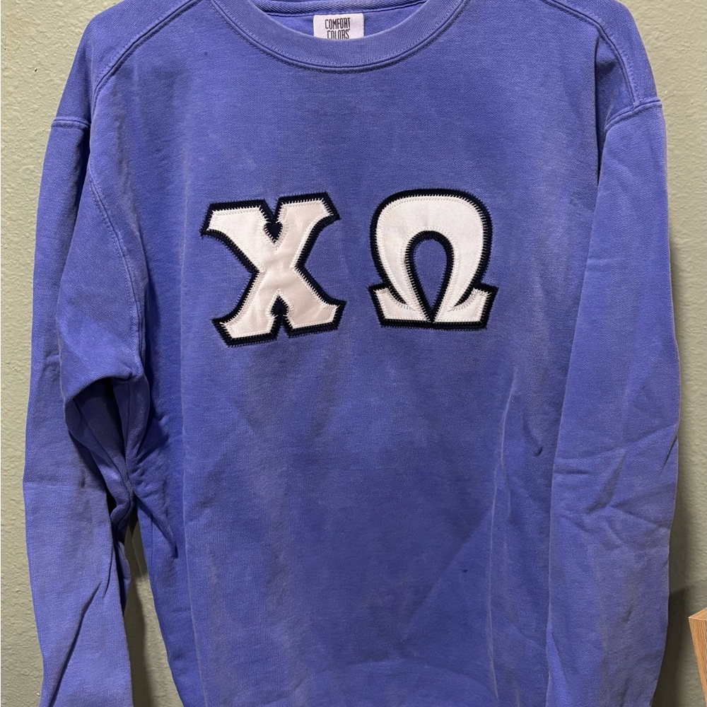 Chi Omega Comfort Colors Sweatshirt